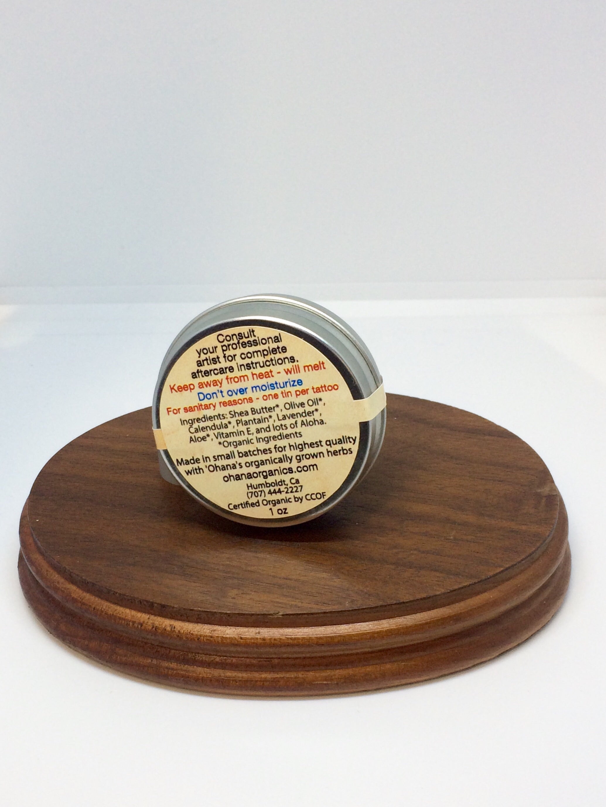 Ohana Organic Natural Salve (1 oz)