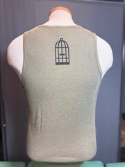 Green Tri-Star Eagle Tank Top (Unisex)