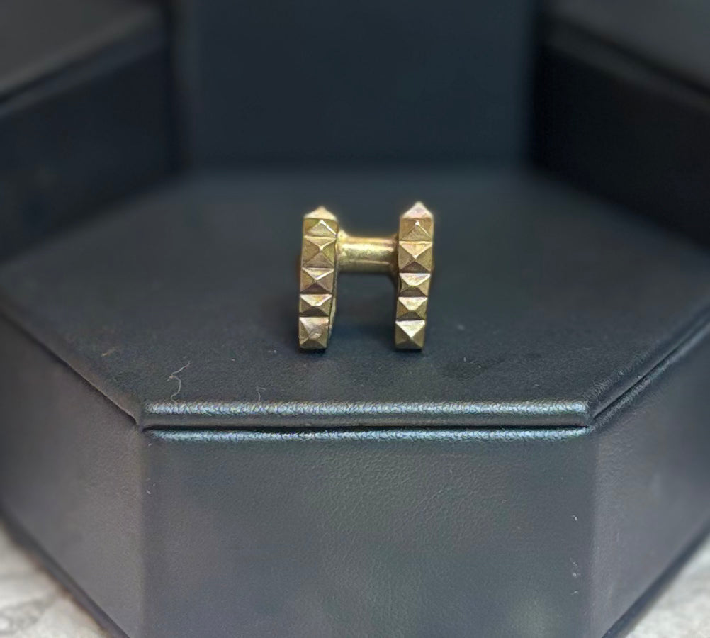 Morton Manley Brass Heart w/ Diamond