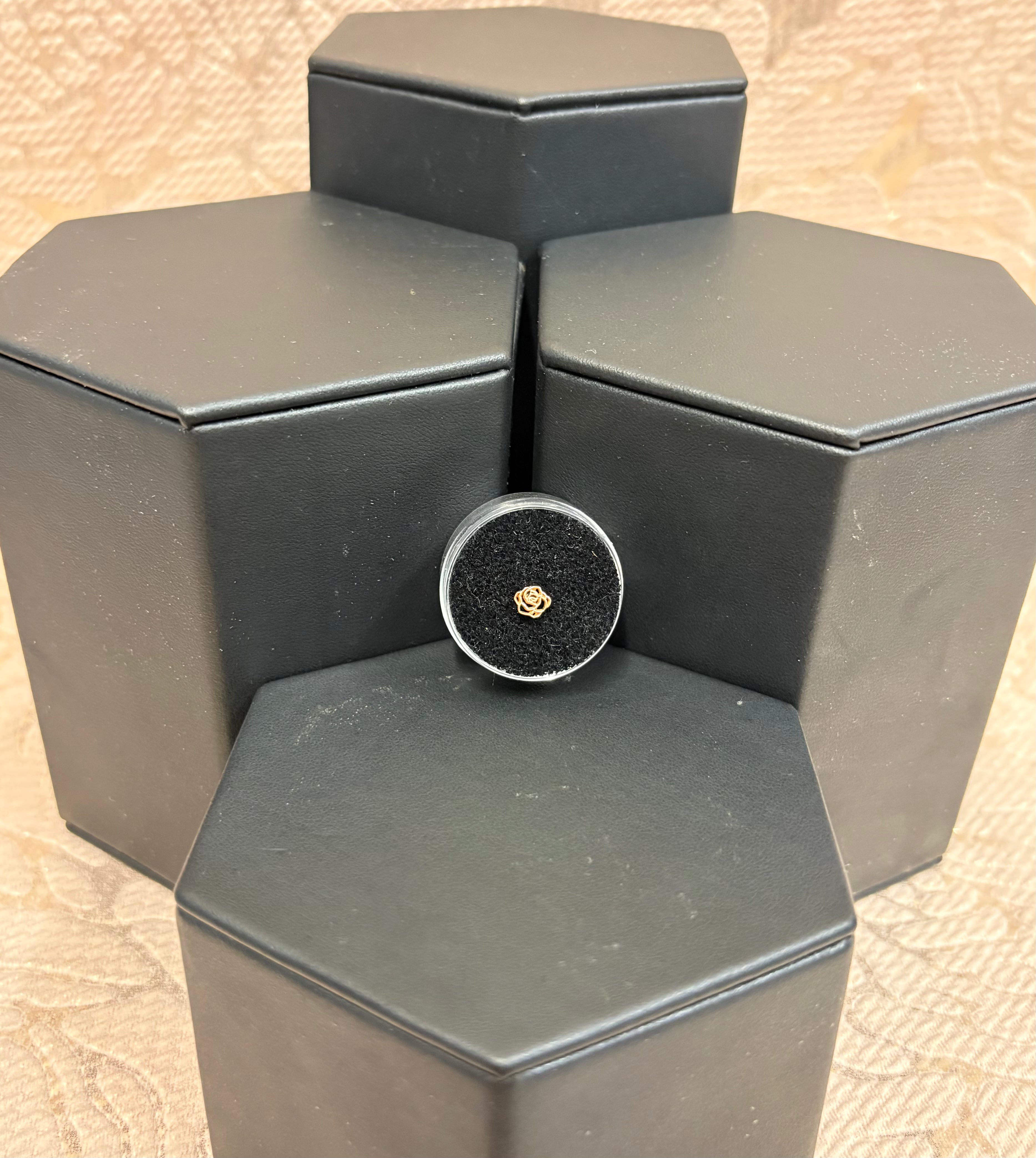 Maya Rose Gold Rosette