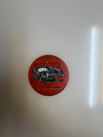 Wallaby Skull Sticker